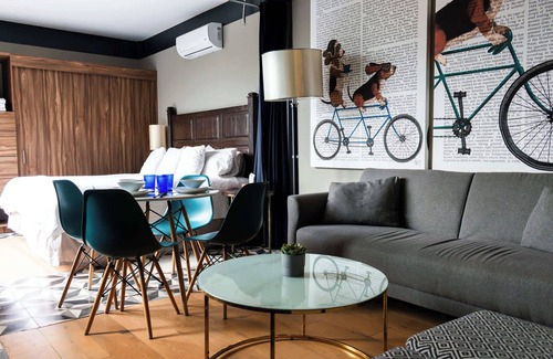 La Condesa Apartment | Asombroso Loft en la Condesa cama King Size