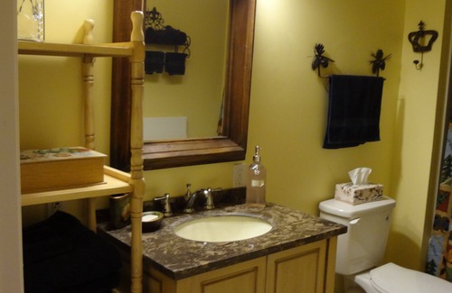 Traphill Cabin | Aspen Suite: Cozy NC Mountain & Riverside Cabin Suite @ Roaring River Vineyards