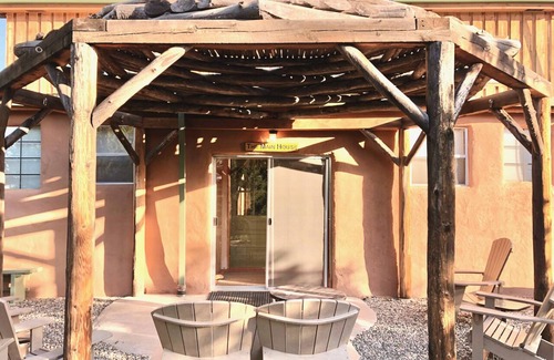 Carson House | At Home in the Enchanted Forest of Carson between Taos & Ojo Caliente!
