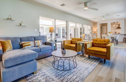 Big Coppitt Key House | Atreo: Your Updated Canal Home with Interior Courtyard, Dockage & Dog-Friendly on Big Coppitt Key!