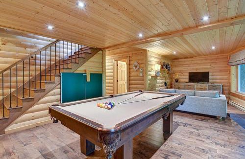 Amherst Apartment | Authentic Log Cabin - Billard Spa - Le Scandinave