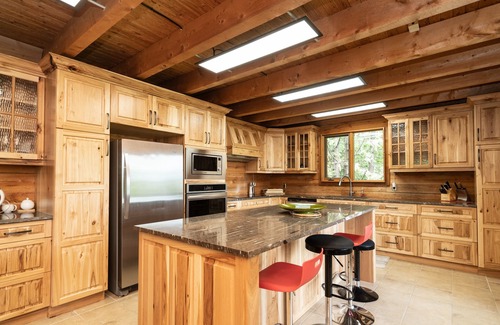 Traverse Bay Cottage | Authentic & Stunning, Rustic Log House located on 28 acres with private road