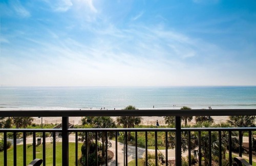 Downtown Myrtle Beach Condo | Azure Allure Dual Balconies, Oceanfront Escape