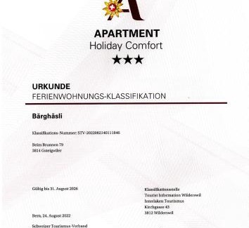 Gsteigwiler Apartment | Bärghäsli im BEO als Basis im Wintersportgebiet