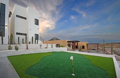 Pichilingue House | Balandra 5MIN-Private BathTub+Isla Espíritu VIEW!