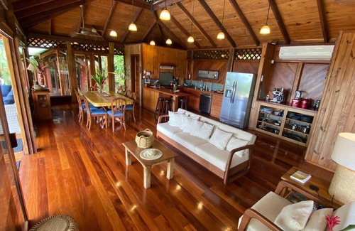 Pavones House | Bali Style Surfer/Family Compound-like House 5 min walk to beach - Jungle, Ocean