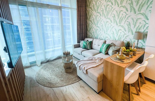 Dubai Marina Apartment | Bali Vibes in Dubai: Marina Studio With Sea Views-1402