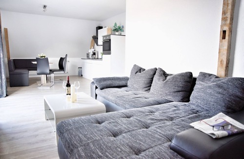 Monkebude Apartment | Baltic Sea holiday homes on the Szczecin Lagoon (with roof terrace) - Holiday home upper floor