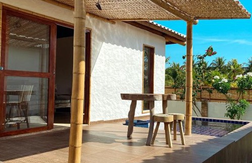 Japaratinga Ski Chalet | Bangalô com piscina - japaratinga