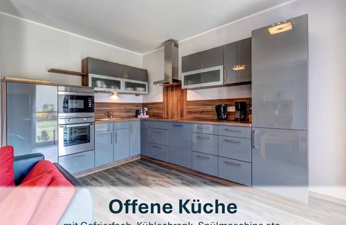 Ostvorpommern Apartment | Bark 01 EG - Peenemünde, Seglerhafen SB Bark 1/6