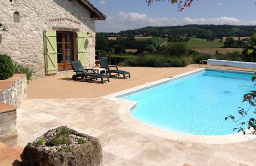 Tournon-d'Agenais House | Barn Conversion With Private Pool & Stunning Views