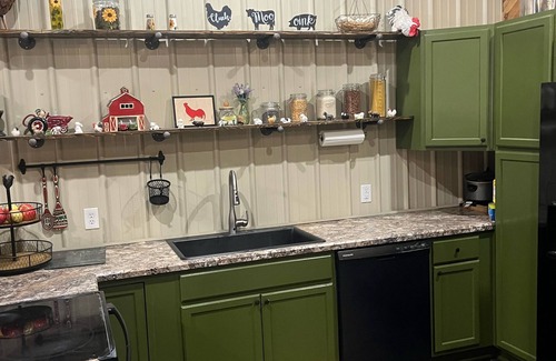 Unaka House | Barndominium in Murphy NC-pet friendly, many activities on property and nearby.