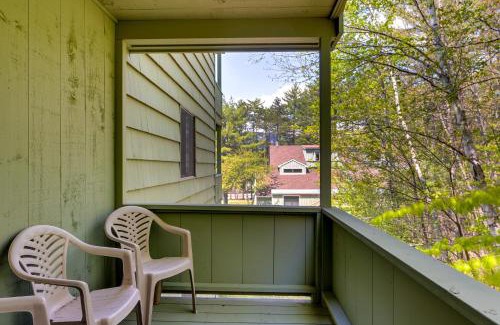 Bartlett House | Bartlett Townhome with Balcony 1 Mi to Ski Resort!