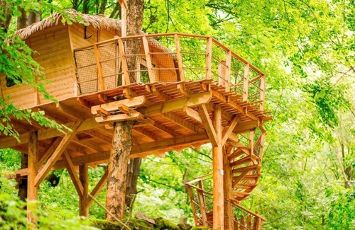 Prosec pod Jestedem House | Baumhaus Unter dem Jeschken - Baumhaus Unter Jeschken