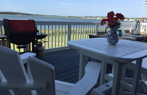 Bethany Beach House | Bayfront location yet 250 steps to ocean. Huge pool; 2 masters; 6 parking spaces
