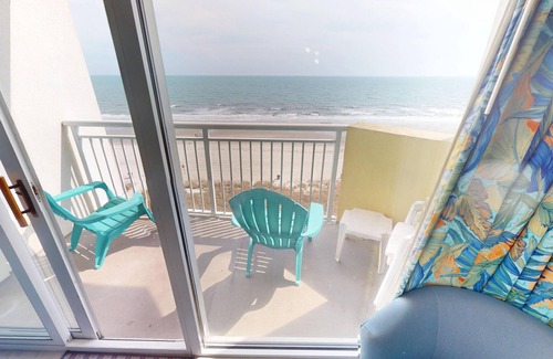 Atlantic Beach Condo | Baywatch 703, Winter Beachfront Escape, Poolside Views, Sea Breeze