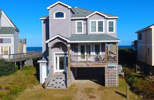 Duck House | BB14, Heart Of Duck- Oceanfront, Ocean Views, Elevator, Private Beach Walkway