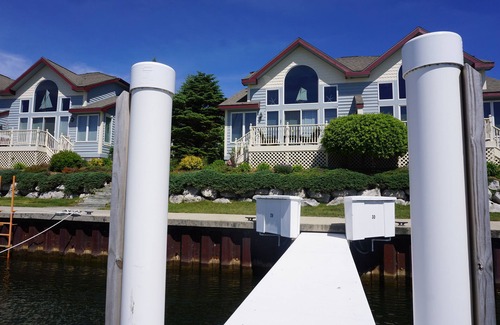 Manistee Condo | Beach Condo on the Harbor and short walk to Lake Michigan!