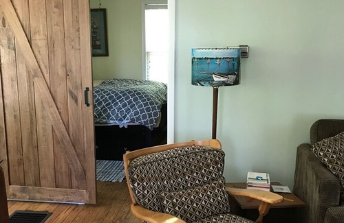 Bluffton Cottage | Beach cottage with view of Lake Michigan's Pere Marquette sandy beach