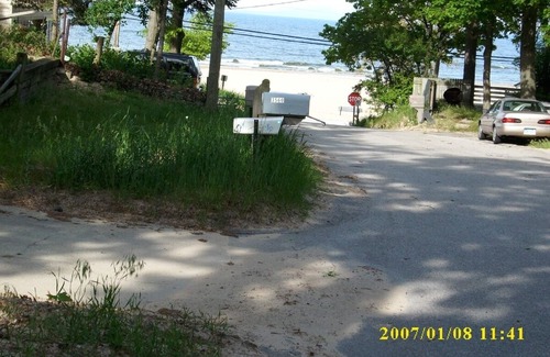 Bluffton Cottage | Beach cottage with view of Lake Michigan's Pere Marquette sandy beach