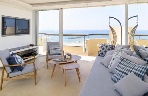 Herzliya Pituach Apartment | Beach Duplex with 2 Terraces & Sea View by FeelHome