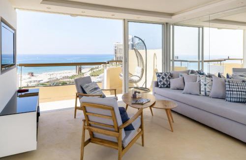 Herzliya Pituach Apartment | Beach Duplex with 2 Terraces & Sea View by FeelHome