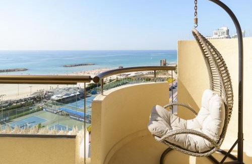 Herzliya Pituach Apartment | Beach Duplex with 2 Terraces & Sea View by FeelHome