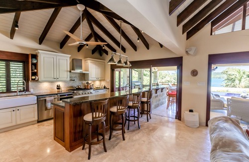 Mamora Bay Villa | Beach Front, 4 bedroom, Luxury Villa with Pool. Close to English Harbour.