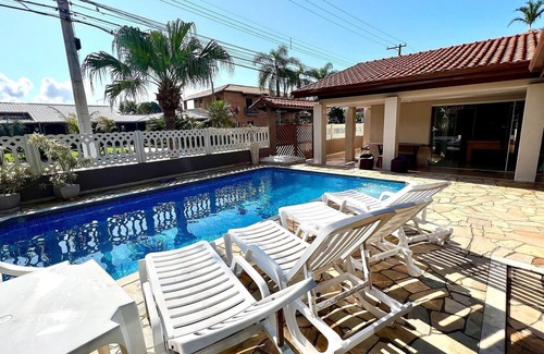 Caraguatatuba Condo | Beach House, 300 mts, with Pool and WIFI