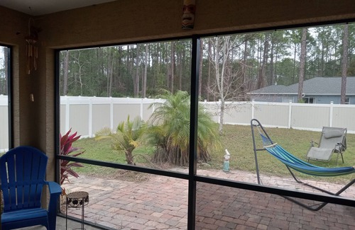 Flagler County House | Beach Just 5 Miles! Cul de Sac Home in Great Neighborhood