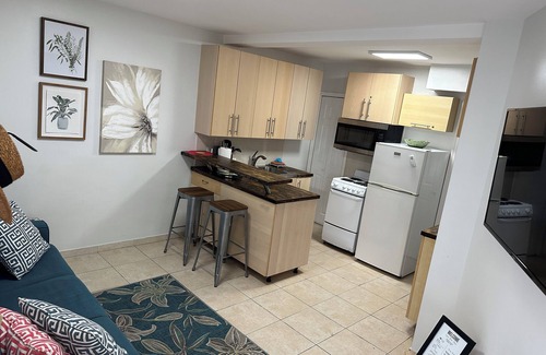 Hollywood South Central Beach Apartment | Beachfront 1BR/1BA at the Beach and Boardwalk entrance