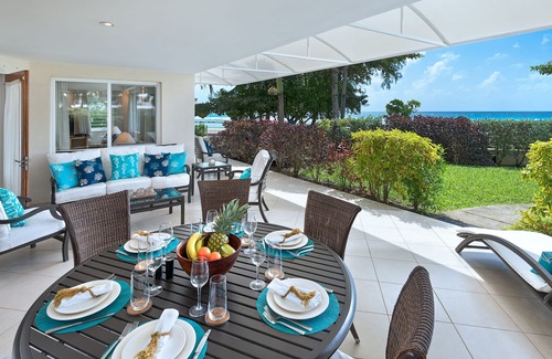 Saint Matthias Condo | Beachfront 3 Bedroom Condo with Onsite Gym, Three Communal Pools and Security