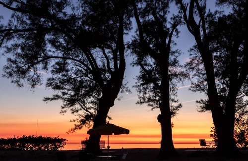 Holmes Beach Apartment | Beachfront Bliss at Bamboo Apartments #2– A Hidden Gem on Anna Maria Island!