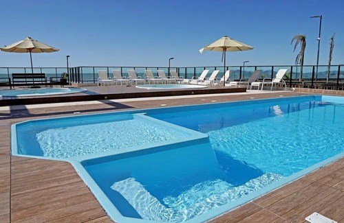 Itajuba Apartment | Beachfront Apartment, Near Beto Carreiro, Swimming Pool, Barbecue, Air Conditioning