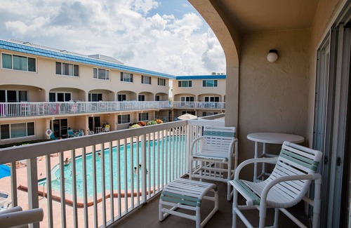 New Smyrna Beach Condo | Beachfront Comfort w/Pool, Balcony & Steps to Flagler Avenue