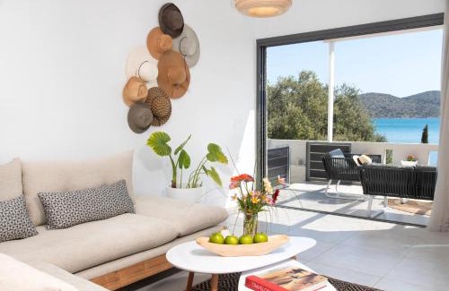 Mavrikiano House | Beachfront luxury villa with Stunning views 2bedroom WiFi