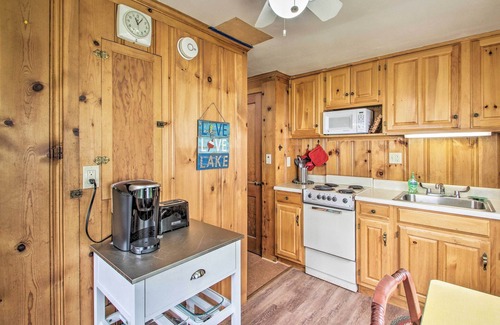 Sebago Cottage | Beachfront Sebago Cottage w/Deck + Grill!