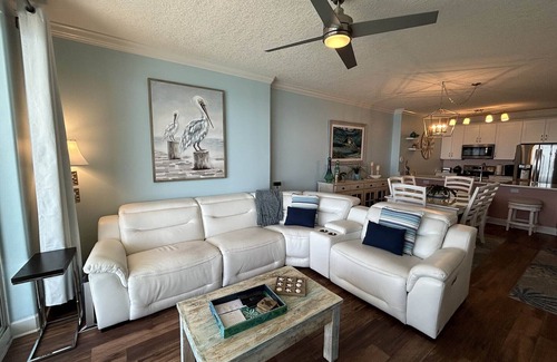 Bid-a-wee Beach Condo | ☀️Beachfront with FAB Views-Gulf Front Indoor/Outdoor Pool-2BR Ocean Reef 1203☀️