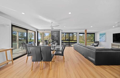 Buddina House | Beachfront with pool ocean views and pet friendly