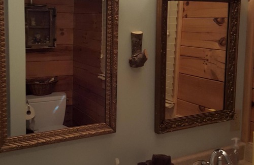 Austinville Cabin | Bear's Lair Cabin on the New River~ Relax in Rustic Elegance