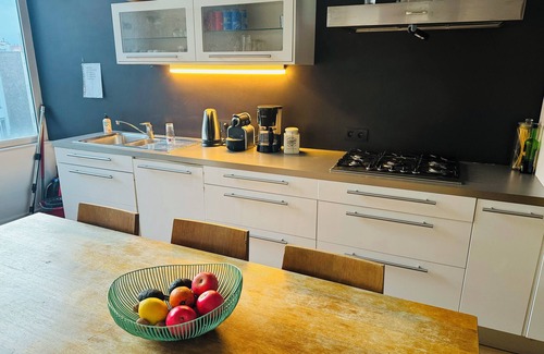 Sint-Gillis Apartment | Beautiful 2-bedroom artist's apartment with all comforts in the heart of Saint-Gilles