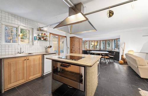Surlej House | Beautiful 6-room detached house, spacious living room with direct access to the