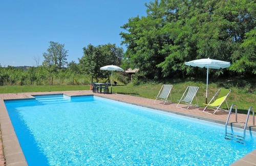 Bagnoregio Villa | Beautiful apartment in villa for 2 guests with pool, WIFI and patio