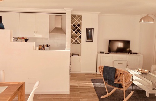 Santiago Apartment | Beautiful apartment, jacuzzi & large terrace with sea view