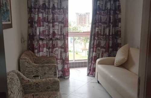 Bertioga Apartment | Beautiful Apartment, V. Mar-5th- up to 7 pes -3 d, 1 st., bh s., s. est./jt., Barbecue q., 1 gr.