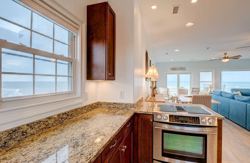 Ocean City Beach House | Beautiful Beachfront home with EXPANSIVE Ocean views! ELEVATOR!