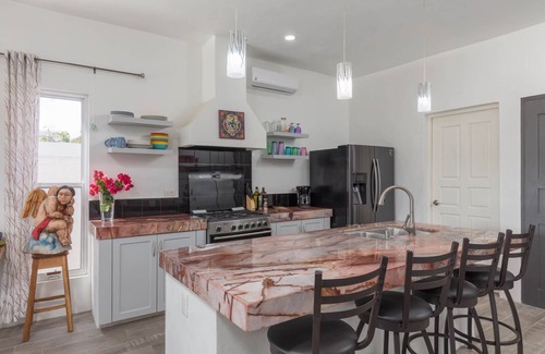 Chuburna Puerto House | Beautiful Beach house 3B, 2 Bath w/Pool - steps for the beach!