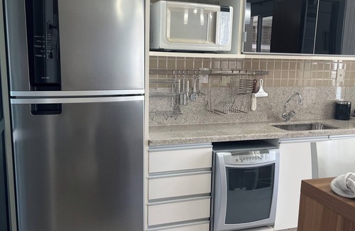 Vila Alzira Apartment | Beautiful apartment in a unique resort on Asturias beach in Guarujá