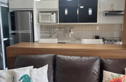 Vila Alzira Apartment | Beautiful apartment in a unique resort on Asturias beach in Guarujá