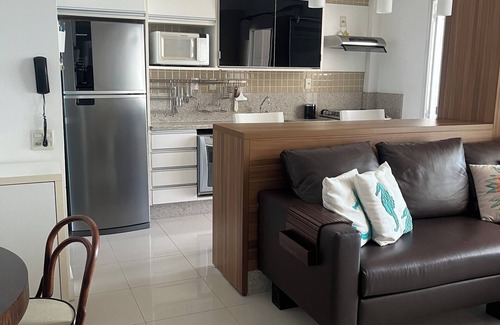 Vila Alzira Apartment | Beautiful apartment in a unique resort on Asturias beach in Guarujá